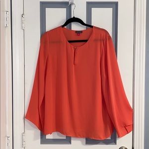 Vince Camino Coral Flowy Top